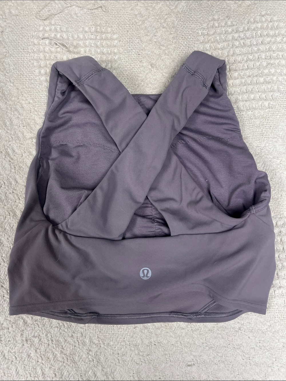 lululemon athletica Cross-Back Sports Bra - Gray